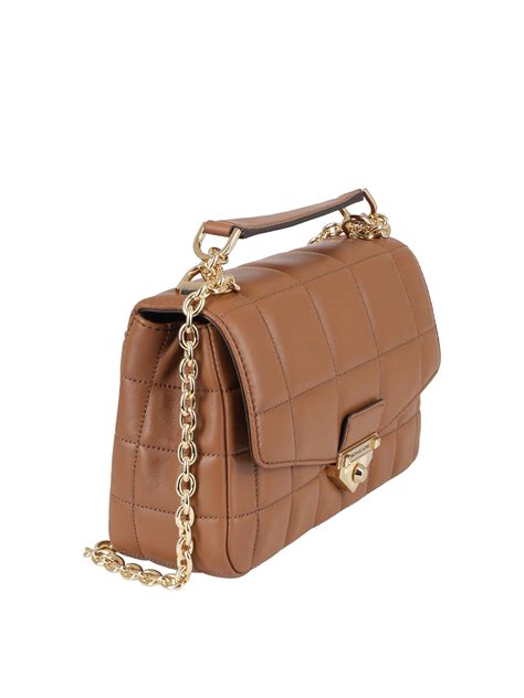 michael kors quilted fabric bag|Michael Kors soho bag sale.